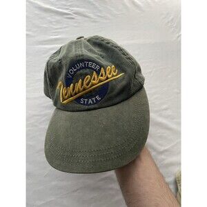 Vintage Tennessee Volunteer State Hat Dark Gray Adjustable
